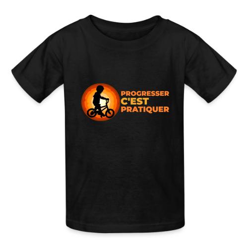 On the Move Towards Progress - Heavyweight Kid's T-Shirt