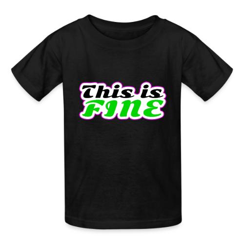 This Is Fine Balance - Heavyweight Kid's T-Shirt