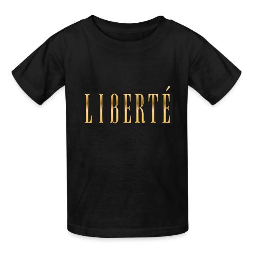 Golden Freedom - Heavyweight Kid's T-Shirt