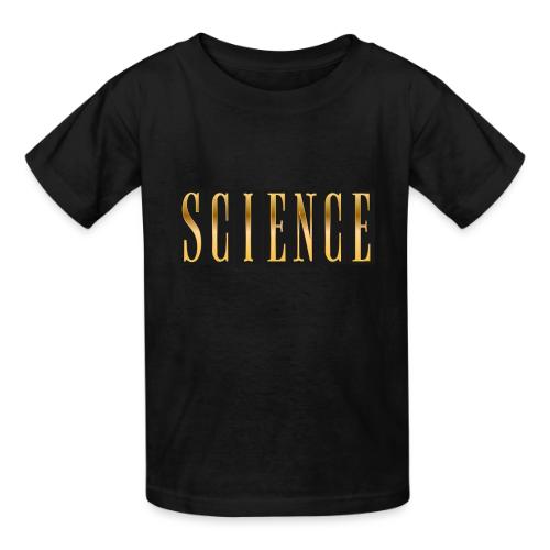 Science: Think. Test. Repeat. - Heavyweight Kid's T-Shirt