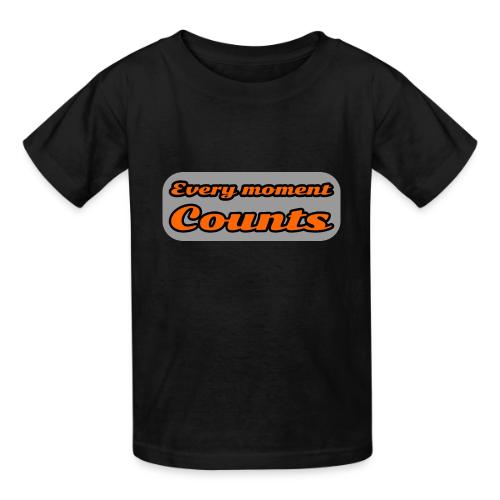 Every moment counts - Heavyweight Kid's T-Shirt