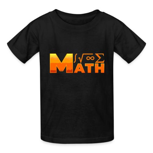 Math: The Language of Logic - Heavyweight Kid's T-Shirt