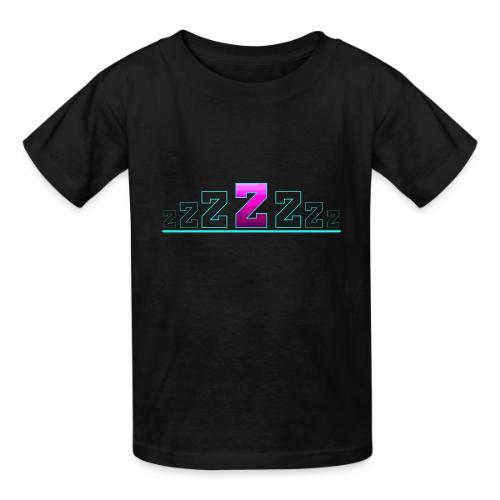 Letter Z – Capital Varsity Alphabet Monogram - Heavyweight Kid's T-Shirt