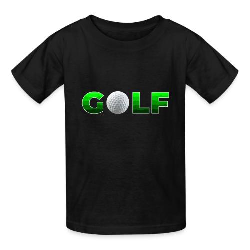 Golf Precision Wordmark - Heavyweight Kid's T-Shirt