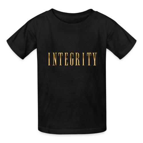 Golden Integrity - Heavyweight Kid's T-Shirt