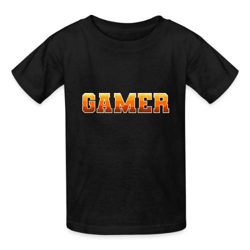 Gamer Varsity Gradient Design for Apparel - Heavyweight Kid's T-Shirt