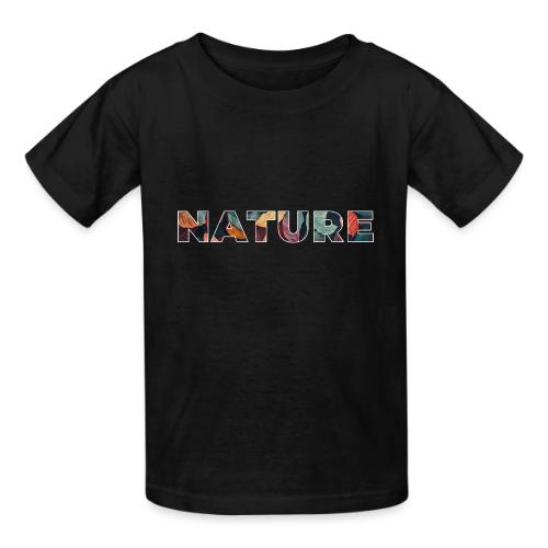 Nature in Every Letter - Heavyweight Kid's T-Shirt