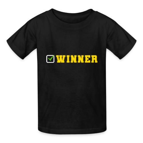 Crowned to Win - Heavyweight Kid's T-Shirt