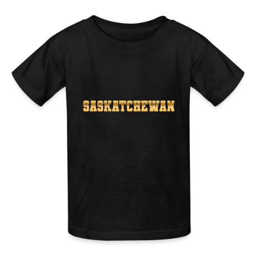 Saskatchewan - Heavyweight Kid's T-Shirt