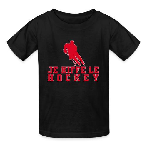 I love hockey - Heavyweight Kid's T-Shirt