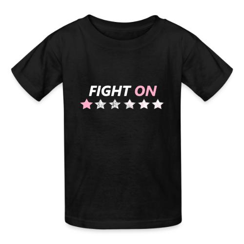 Fight On (White font) - Heavyweight Kid's T-Shirt