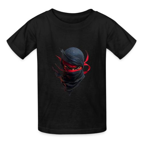 Crimson Stare Ninja - Heavyweight Kid's T-Shirt