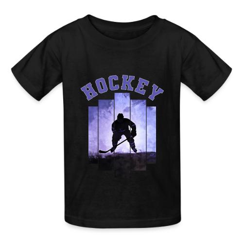 Hockey Warrior - Heavyweight Kid's T-Shirt