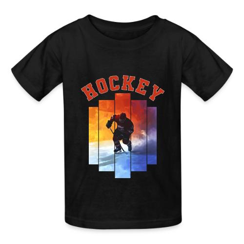Hockey Rush - Heavyweight Kid's T-Shirt