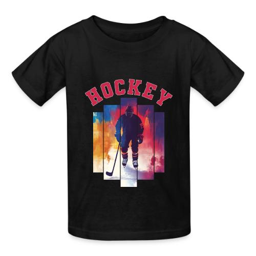 Hockey Zone - Heavyweight Kid's T-Shirt