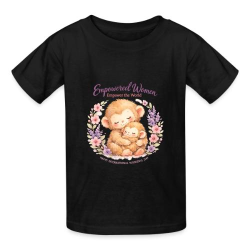 Empowered Women Empower The World Art - Heavyweight Kid's T-Shirt
