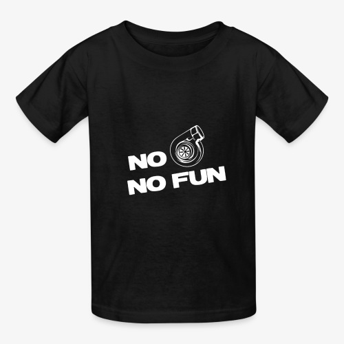 No turbo no fun - Hanes Youth T-Shirt
