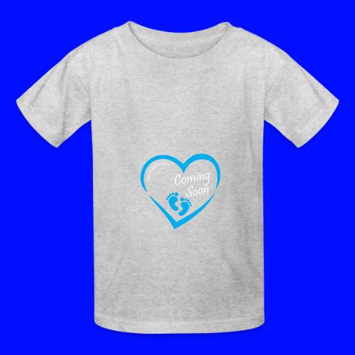 Baby coming soon - Heavyweight Kid's T-Shirt