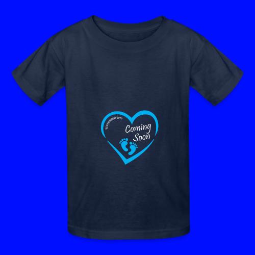 Baby coming soon - Heavyweight Kid's T-Shirt