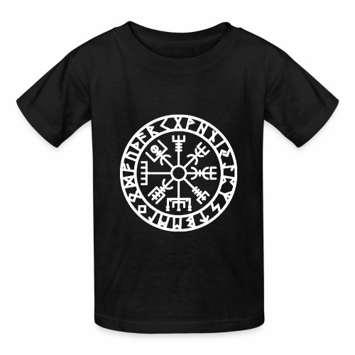 Viking Rune Vegvisir The Runic Compass - Hanes Youth T-Shirt