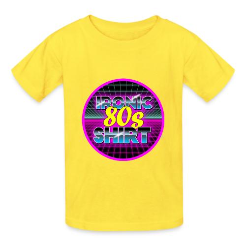 Ironic 80s Shirt - Heavyweight Kid's T-Shirt