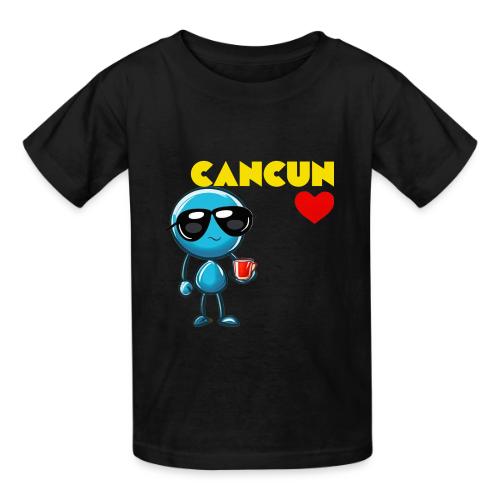 Smoon City_Cancun - Heavyweight Kid's T-Shirt