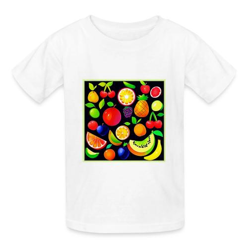 Bright Fruit Collection - Heavyweight Kid's T-Shirt