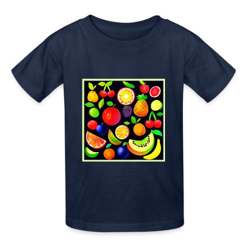 Bright Fruit Collection - Heavyweight Kid's T-Shirt
