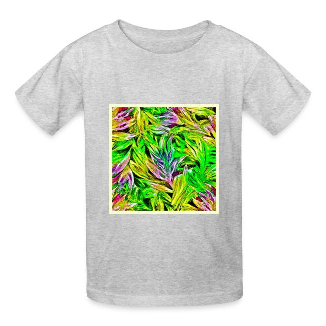 Vibrant Plant Strokes Design