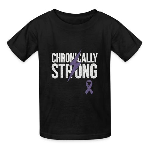 Chronically Strong - Heavyweight Kid's T-Shirt
