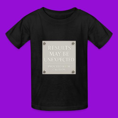 Results - White - Heavyweight Kid's T-Shirt