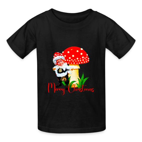 Сhristmas funny gnomes - Heavyweight Kid's T-Shirt
