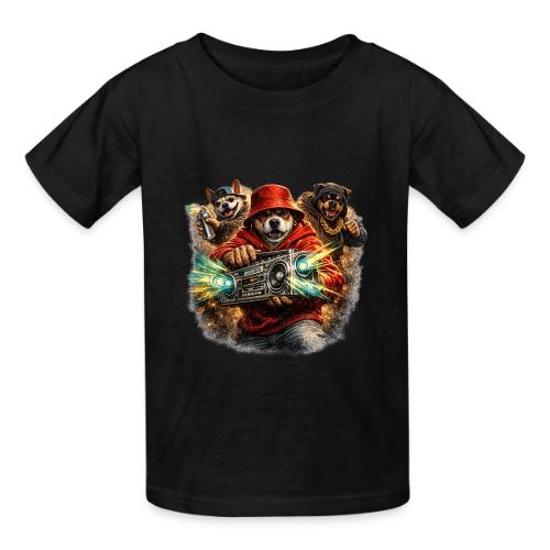 Urban Beat Dog Heroes - Heavyweight Kid's T-Shirt
