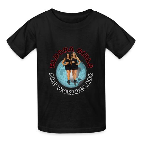 Eldora Girls Are Worldclass - Heavyweight Kid's T-Shirt