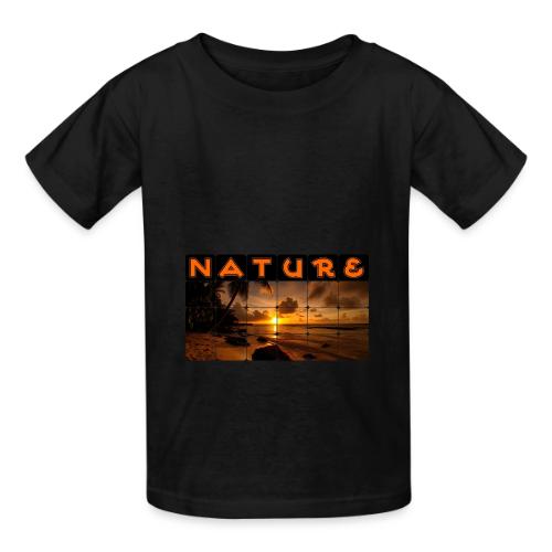 Nature: Golden Hour Escape - Heavyweight Kid's T-Shirt