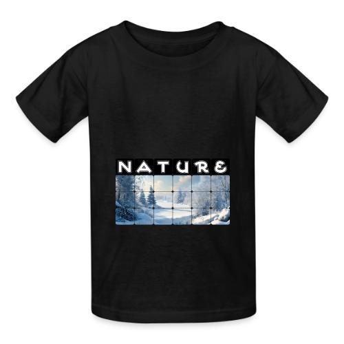 Nature: Frozen Horizon - Heavyweight Kid's T-Shirt
