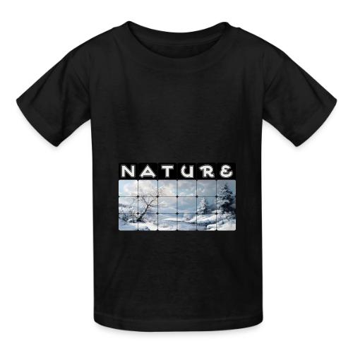 Nature: Winter Embrace - Heavyweight Kid's T-Shirt