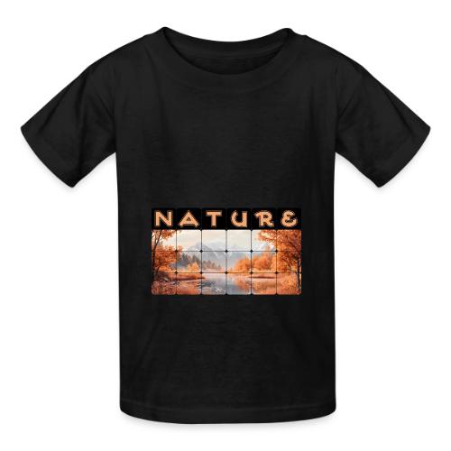 Nature: Autumn Glow - Heavyweight Kid's T-Shirt