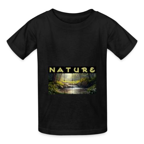 Nature: Verdant Bloom - Heavyweight Kid's T-Shirt