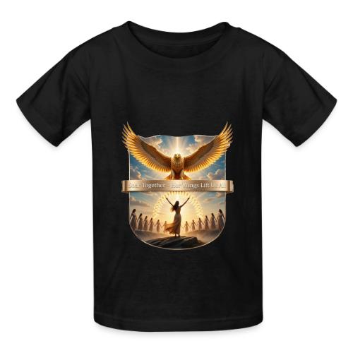 Women’s Day Eagle Matriarch T Shirt,, Gift for Mom - Heavyweight Kid's T-Shirt