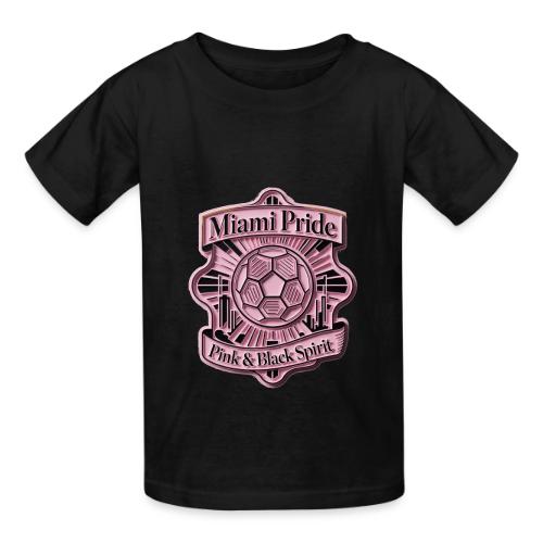 Miami City Pride T Shirt, Vibrant City Pride Gift - Heavyweight Kid's T-Shirt
