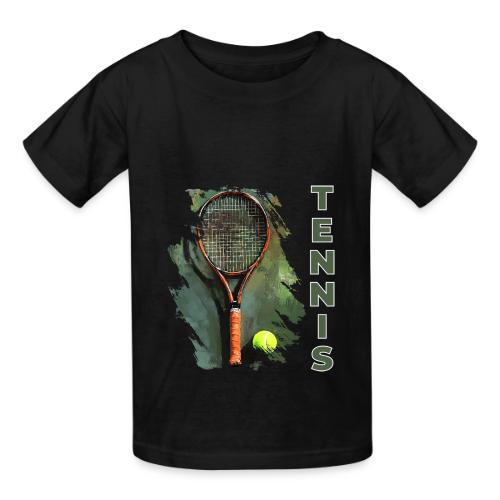 Tennis Precision Strike - Heavyweight Kid's T-Shirt