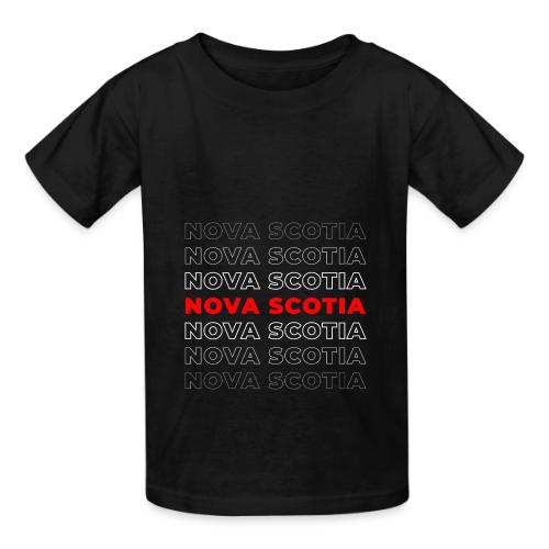 Nova Scotia Script - Heavyweight Kid's T-Shirt
