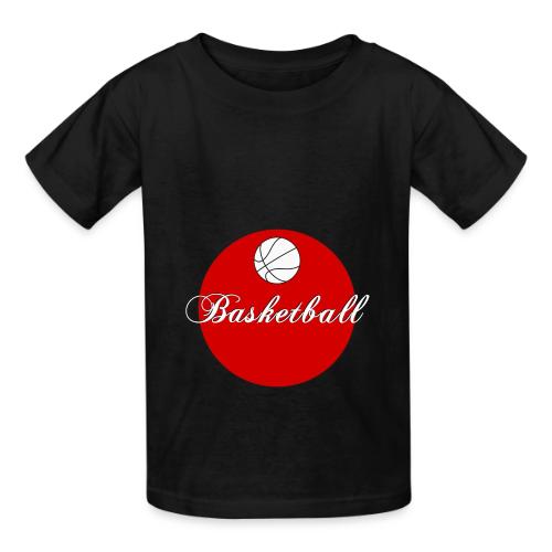 Basketball: Bold Hoops - Heavyweight Kid's T-Shirt