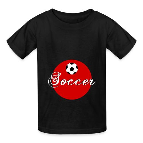 Soccer: Goal Circle - Heavyweight Kid's T-Shirt