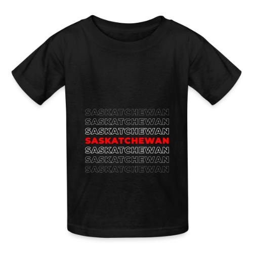 Saskatchewan Style - Heavyweight Kid's T-Shirt