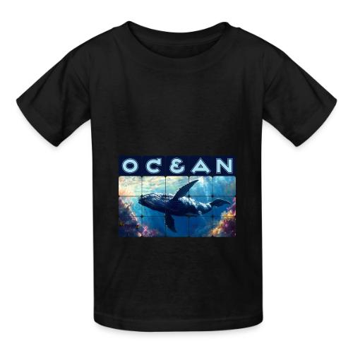 Ocean: Majestic Deep - Heavyweight Kid's T-Shirt