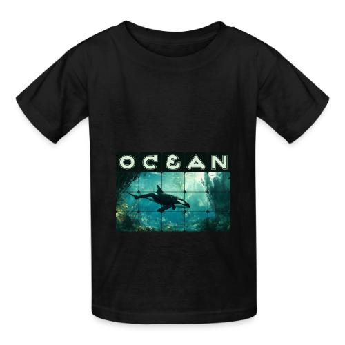 Ocean: Silent Hunter - Heavyweight Kid's T-Shirt