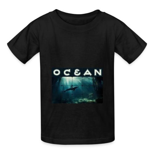 Ocean Whisper - Heavyweight Kid's T-Shirt