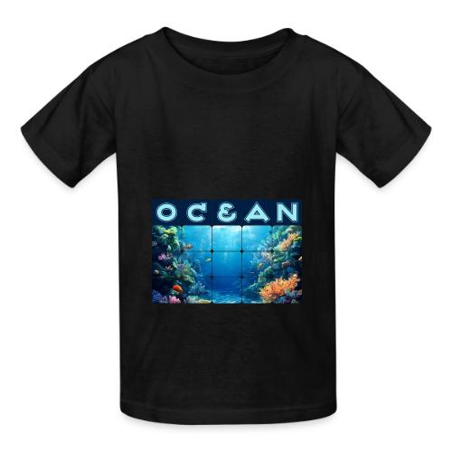 Ocean: Tropical Drift - Heavyweight Kid's T-Shirt